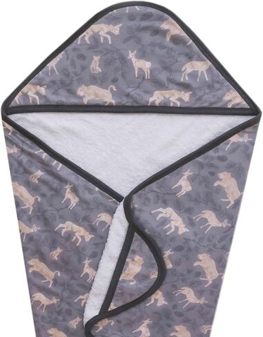 Copper Pearl Premium Baby Knit Hooded Bath Towel Cody in Saudi Arabia