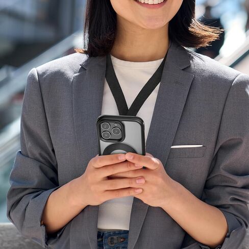 Magnetic iPhone Lanyard, Adjustable 27" Cell Phone Neck Strap Holder (Compatible with Magsafe) in Kuwait