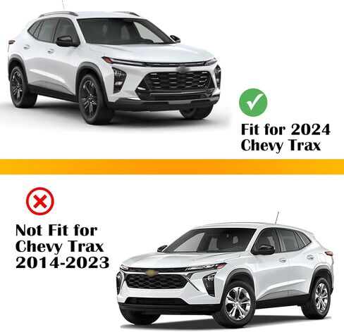 غطاء شحن لسيارة شيفروليه/تشيفي تراكس 2024، غطاء صندوق خلفي محسّن قابل للسحب متوافق مع غطاء أمان صندوق السيارة تشيفي تراكس 2024، ملحقات السيارة، أسود (ألياف الكربون) in Kuwait