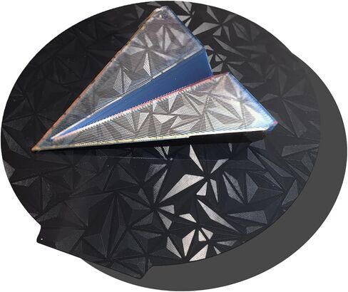 لوحة بناء فولاذية زنبركية مطورة ناعمة/مزخرفة من Mini Delta PEY+ PEI بقطر 120 مم مع سرير مغناطيسي لطابعة Monoprice MP Select Mini Delta V2 ثلاثية الأبعاد. in Kuwait