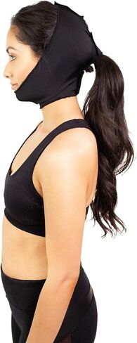 ملابس ضاغطة لحزام الذقن بعد جراحة الوجه | لفافة شفط دهون الذقن والرقبة - شد الرقبة أو جراحة الرقبة، مجموعة أدوات التعافي من جراحة فقدان الوزن طراز 9B in Kuwait