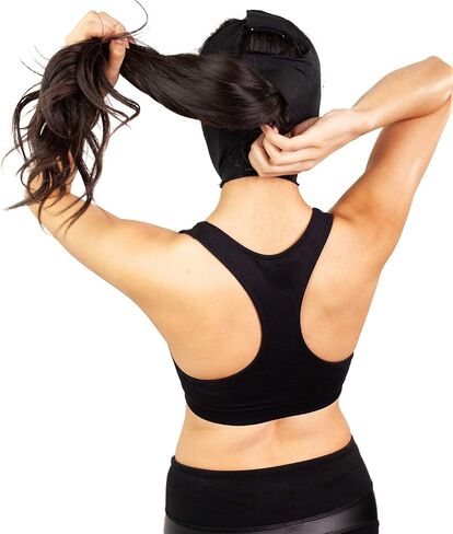 ملابس ضاغطة لحزام الذقن بعد جراحة الوجه | لفافة شفط دهون الذقن والرقبة - شد الرقبة أو جراحة الرقبة، مجموعة أدوات التعافي من جراحة فقدان الوزن طراز 9B in Kuwait