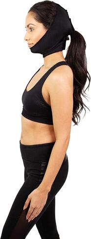 ملابس ضاغطة لحزام الذقن بعد جراحة الوجه | لفافة شفط دهون الذقن والرقبة - شد الرقبة أو جراحة الرقبة، مجموعة أدوات التعافي من جراحة فقدان الوزن طراز 9B in Kuwait