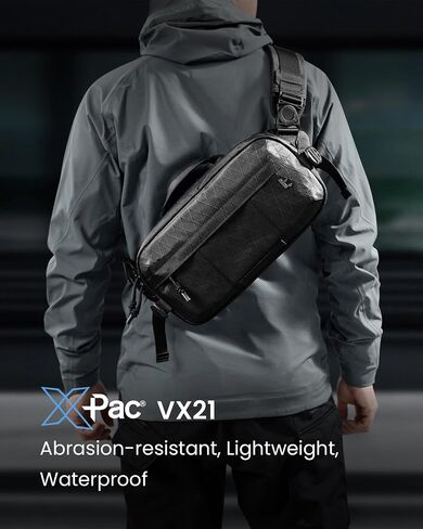 tomtoc 5.5L X-Pac Sling Crossbody Bag for Nintendo Switch 2/ROG Xbox Ally X in Kuwait
