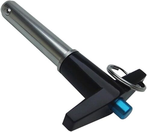 Stainless Steel Quick- Locking Pin, Push Button, 1/4 inch 6mm Diameter - Black, 50mm in Kuwait