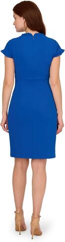 Adrianna Papell Women's Micro Ruffled Sheath Dress in Saudi Arabia
