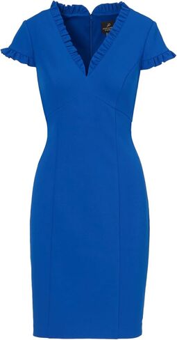 Adrianna Papell Women's Micro Ruffled Sheath Dress in Saudi Arabia