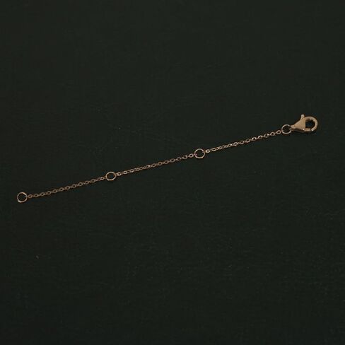 14K Solid Gold Chain 2" 3" 4" Necklace Bracelet Extender Chain, Delicate Durable Gold Adjustable Extension Chain for Necklace Bracelet Anklet Lobster Clasps in Kuwait
