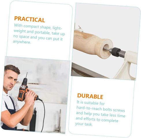 SOLUSTRE 1 مجموعة الحفر تمديد قضيب أداة اليد 1/8 لقم مثقاب حامل بت المتوسع قضيب مثقاب موسع مجموعة بت تمديد شريط مجموعة بت تمديد مجموعة إطالة عالية الكربون الصلب in Kuwait