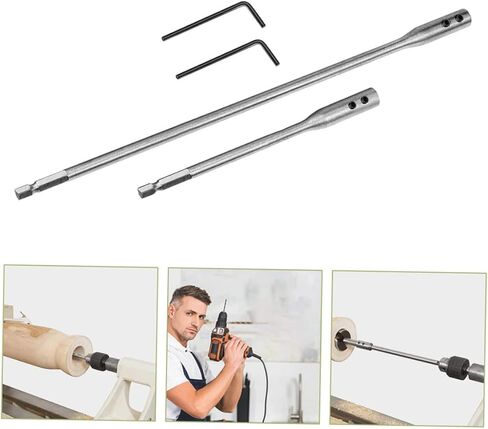 SOLUSTRE 1 مجموعة الحفر تمديد قضيب أداة اليد 1/8 لقم مثقاب حامل بت المتوسع قضيب مثقاب موسع مجموعة بت تمديد شريط مجموعة بت تمديد مجموعة إطالة عالية الكربون الصلب in Kuwait