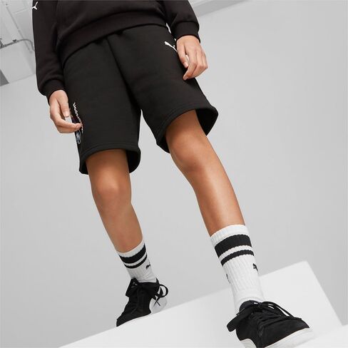 PUMA Kids' BMW MMS Essentials Shorts in Saudi Arabia