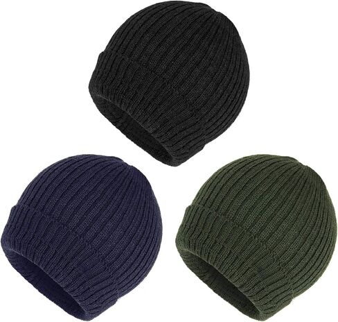 MT العسكرية قبعة من الصوف الجيش متماسكة ووتش كاب مشاة البحرية الجندي قبعة صغيرة من الصوف - 3Pack in Kuwait