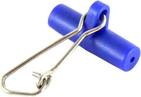 20PCS Fishing Line Sinker Slide Protection Kit Easy Quick Change Weight Connectors, Plastic Head Swivel with Snap Hook, Color Random in Saudi Arabia