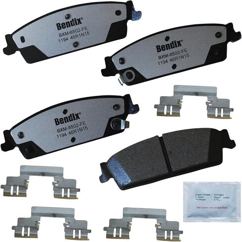 Bendix Fleet Metlok Front Brake Pads for Ford Escape 2012-2010, Mercury Mariner 2011-2010- (MKD1047BFM) in Saudi Arabia