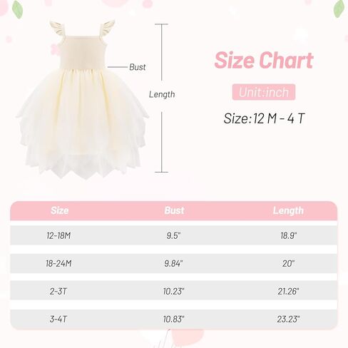 فستان توتو للفتيات الصغيرات بدون أكمام للأطفال الرضع فستان الشمس من التول الفقاعي 5 طبقات مع عصابة رأس على شكل زهرة in Kuwait