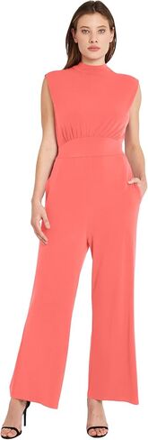Donna Morgan womens Printed Mock Neck Jumpsuit in Saudi Arabia