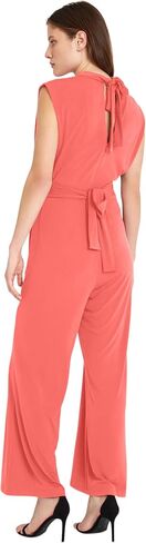 Donna Morgan womens Printed Mock Neck Jumpsuit in Saudi Arabia