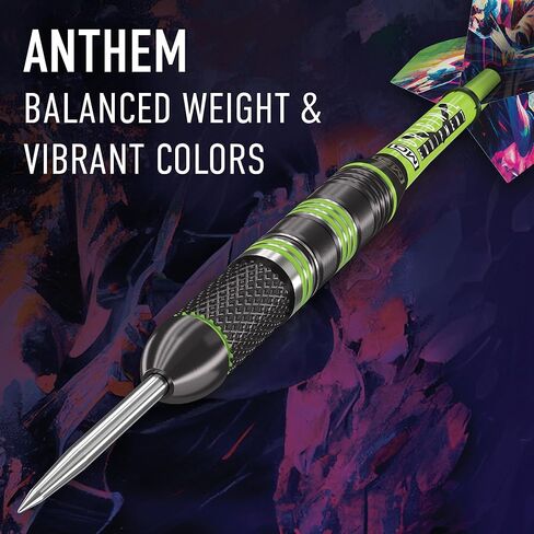 DW Anthem Steel Tip Dart Set, Stainless Steel Barrel - Perfect for Casual and Recreational Players in Saudi Arabia