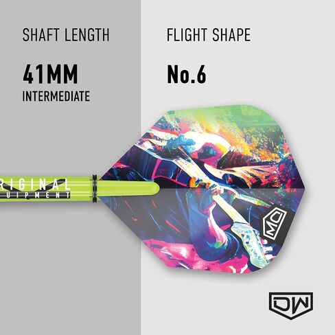 DW Anthem Steel Tip Dart Set, Stainless Steel Barrel - Perfect for Casual and Recreational Players in Saudi Arabia