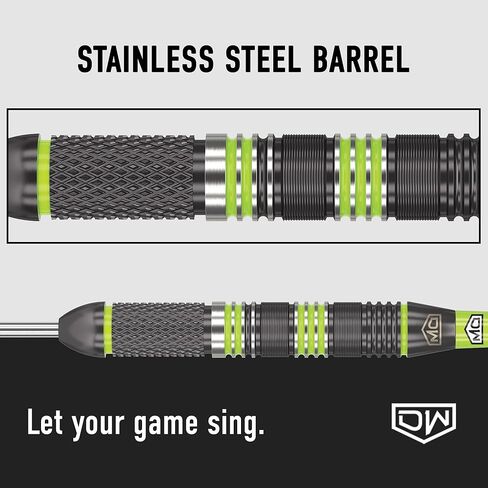 DW Anthem Steel Tip Dart Set, Stainless Steel Barrel - Perfect for Casual and Recreational Players in Saudi Arabia