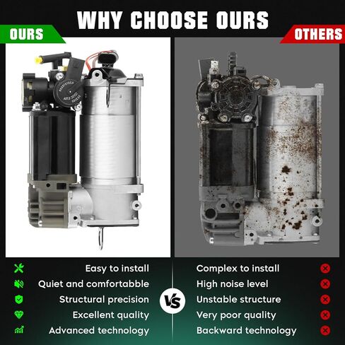 مضخة ضاغط التعليق الهوائي تناسب M Mercedes-Benz CLS500 CLS55 2006، CLS550 CLS63 لـ 2007-2009، E320 لـ 2002-2009، E350 لـ 2006-2009، E500 لـ 2003-2009، E55 لـ AMG 2003-2006 in Kuwait