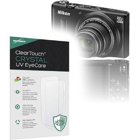 BoxWave Screen Protector Compatible with Nikon Coolpix S9600 - ClearTouch Crystal Anti-UV EyeCare (2-Pack), Filters Out Harmful Blue Light Reduce Fatigue in Kuwait