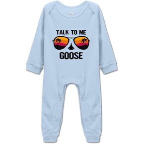 تحدث معي Goose Sunset النظارات الشمسية مضحك الطفل نيسيي قصيرة الأكمام ارتداءها طويلة الأكمام السروال القصير in Kuwait