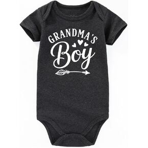 grandmas boy baby clothes grandma infant Bodysuits boys outfits in Saudi Arabia