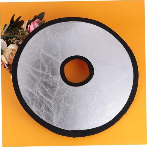 OUNONA 2-in-1 Photography Light Reflector and Flash Diffuser Foldable Reflective Board for Studio and Outdoor Photo Shoot, Portable Camera Lighting Modifier with Double-Sided Surface in Kuwait