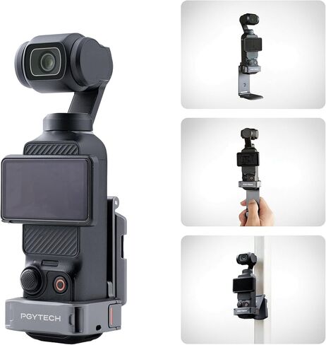 حامل تثبيت مغناطيسي PGYTECH متوافق مع جيب DJI OSMO 4/3//Xtra Muse، تصميم قابل للطي على مرحلتين، محول مغناطيسي قابل للتعديل 270 درجة، حامل كاميرا توسيع من الألومنيوم مع حذاء بارد 1/4 بوصة in Kuwait