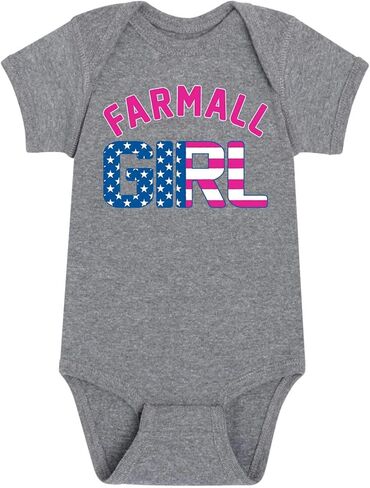 Country Casuals Farmall™ Girl Flag - Infant Baby One Piece in Kuwait