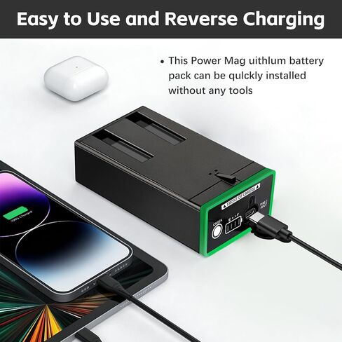 4 عبوات بطارية بديلة بقدرة 5000 مللي أمبير في الساعة لكاميرات Moultrie Cellular Trail Edge وEdge Pro وEdge 2 وEdge 2 Pro وEdge 3 وUSB-C وشحن الألواح الشمسية in Kuwait