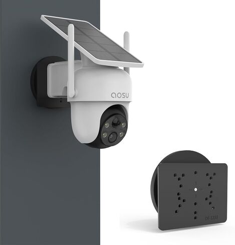 حامل مغناطيسي متوافق مع كاميرات الأمان AOSU وEufy وANSQUE وReolink Argus PT وTapo Outdoor Pan/Tilt وCinnado وSEHMUA (أسود) in Kuwait