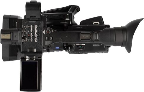 كاميرا فيديو سوني HVR-Z7U احترافية HDV 1080i، 3CMOS، تكبير 12x، صوت XLR، شريط MiniDV، دعم تسجيل CF، فيديو احترافي + حافظة + ضوء LED + طقم مرشح عدسة + بطارية بديلة + المزيد (حزمة مكونة من 18 قطعة) in Kuwait