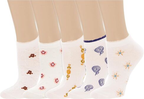 جوارب Benefeet Sox للسيدات والبنات للكاحل الممتعة والملونة اللطيفة على شكل حيوانات كرتونية مزهرة من القطن قصيرة منخفضة القطع هدية in Kuwait