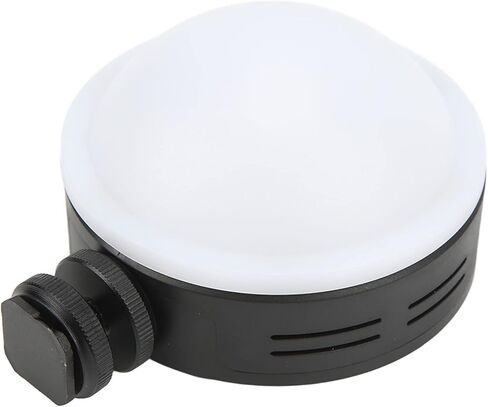 مصباح فيديو R66 RGB LED 2500-9000K مصباح ملء شفط مغناطيسي دائري - سطوع ولون قابل للتعديل بدون خطوات للبث المباشر ومؤتمرات الفيديو والتصوير الفوتوغرافي in Kuwait