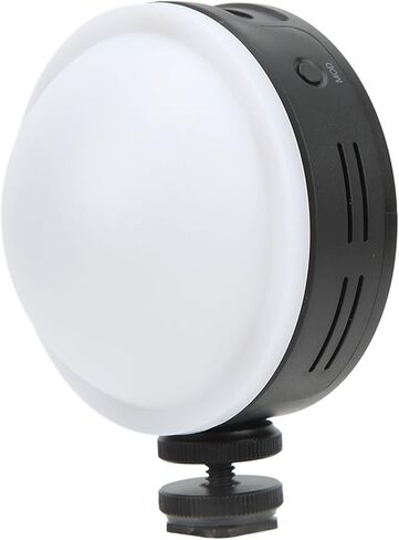 مصباح فيديو R66 RGB LED 2500-9000K مصباح ملء شفط مغناطيسي دائري - سطوع ولون قابل للتعديل بدون خطوات للبث المباشر ومؤتمرات الفيديو والتصوير الفوتوغرافي in Kuwait