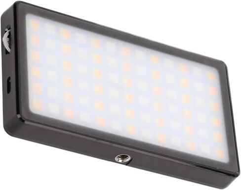 ضوء فيديو LED RGB بالألوان الكاملة 2500-7000K درجة حرارة اللون المزدوج مع 7 تأثيرات خاصة - إضاءة كاميرا قابلة للشحن للداخلية والخارجية، سطوع قابل للتعديل in Kuwait
