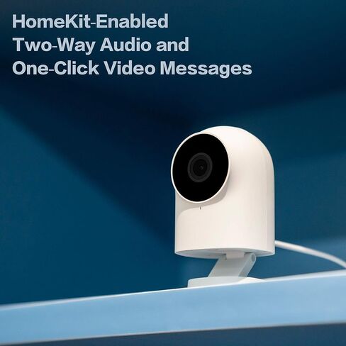 Aqara Security Camera, HomeKit Secure Video Indoor Camera, Night Vision, Two-Way Audio, 1080P HD Plug-in Indoor Cam, Security Home Camera, Smart Home Bridge for Alarm System, Works with IFTTT in Kuwait