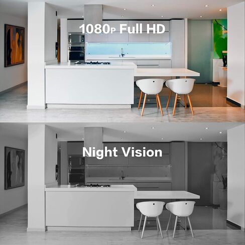 Aqara Security Camera, HomeKit Secure Video Indoor Camera, Night Vision, Two-Way Audio, 1080P HD Plug-in Indoor Cam, Security Home Camera, Smart Home Bridge for Alarm System, Works with IFTTT in Kuwait