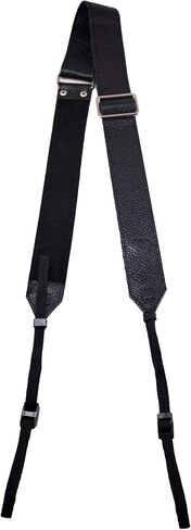 TETHER STRAPS حزام جلدي متداخل | حزام كاميرا جلدي قابل للتعديل للرقبة/المعصم 2 في 1 لكاميرات DSLR/SLR/عديمة المرآة in Kuwait