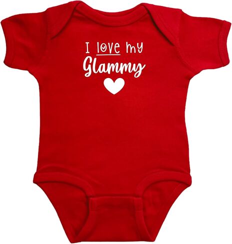 Glammy Themed Infant Bodysuits, Grandson or Granddaughter Gift, Baby Shower Present, Newborn Apparel, Pregnancy Reveal in Saudi Arabia