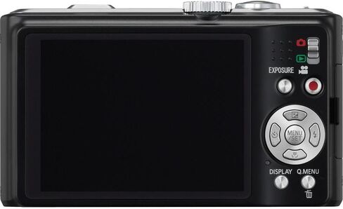 كاميرا باناسونيك لوميكس DMC-ZS7 الرقمية بدقة 12.1 ميجابكسل مع تكبير بصري للصورة 12x وشاشة LCD مقاس 3.0 بوصة - أسود in Kuwait
