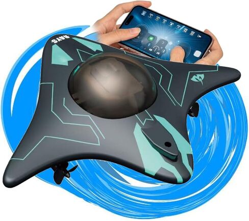 طائرة بدون طيار تحت الماء من أكوافيجن، قارب أكوافيجن آر سي مع كاميرا واي فاي وقارب للتحكم عن بعد، 6 قنوات للتحكم عن بعد في تطبيق التحكم اللاسلكي المقاوم للماء، قوارب كاميرا آر سي لنقل الصور في الوقت الحقيقي للاستكشاف تحت الماء in Kuwait