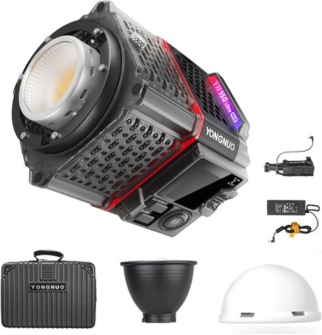Yongnuo YN150 Ultra RGB Mini Size COB LED Light 150W 2000K-10000K Color Tempreture Outdoor LED Video Light 2.4G APP Remote Control Photography Light in Kuwait