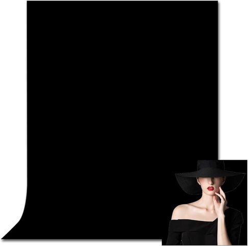 خلفية صورة بيضاء للتصوير الفوتوغرافي، ستارة خلفية للصور الاحترافية من Photobooth، خلفية بلون خالص للتصوير الفوتوغرافي مقاس 5x7FT in Kuwait