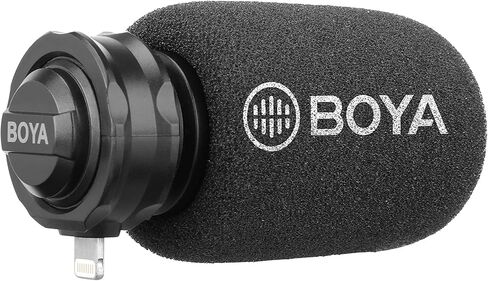 BOYA Lightning Digital Stereo Microphone for iPhone, iPad & iPod Touch (BY-DM200) in Kuwait