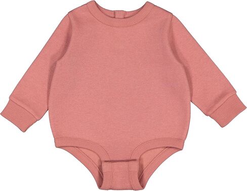 RABBIT SKINS Infant Long Sleeve Fleece Bodysuit – Cozy Soft Baby One-Piece with Snap Bottom in Saudi Arabia