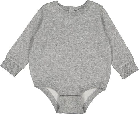 RABBIT SKINS Infant Long Sleeve Fleece Bodysuit – Cozy Soft Baby One-Piece with Snap Bottom in Saudi Arabia