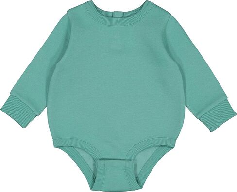 RABBIT SKINS Infant Long Sleeve Fleece Bodysuit – Cozy Soft Baby One-Piece with Snap Bottom in Saudi Arabia